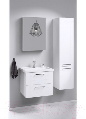 Шкаф-пенал для ванной Aqwella Манчестер / MAN0535