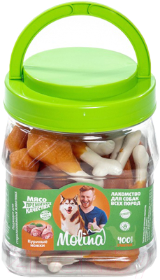 Лакомство для собак Molina Куриные ножки / 7643 - фото