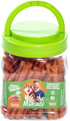 Лакомство для собак Molina Куриные палочки / 7544 - фото