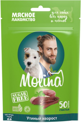 Лакомство для собак Molina Утиный хворост / 4887 - фото