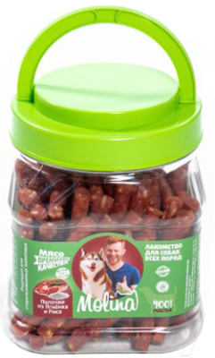 Лакомство для собак Molina Палочки из ягненка и риса / 7582 - фото