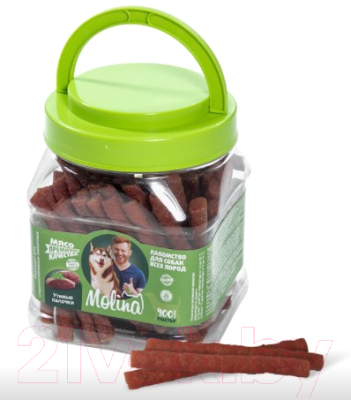 Лакомство для собак Molina Утиные палочки / 7568