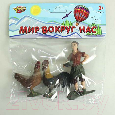Набор фигурок игровых Yako Мир вокруг нас Птицы Н93730