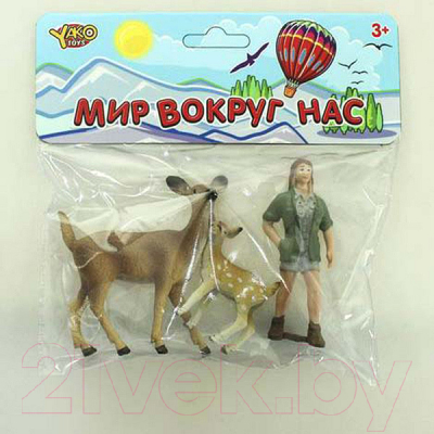 Набор фигурок игровых Yako Мир вокруг нас Животные Н93731