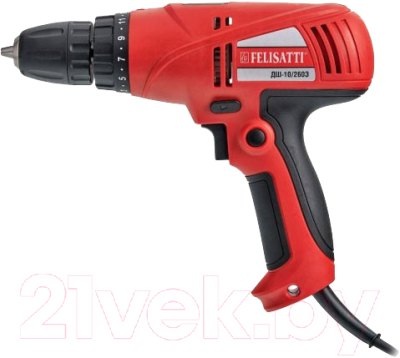 Дрель-шуруповерт Felisatti ДШ-10/260Э - фото