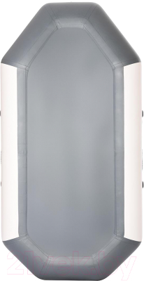 Надувная лодка Тонар Бриз 190 с гребками / 4897000 (белый/серый)