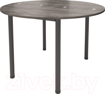 Обеденный стол Millwood Далис 3 (сосна пасадена/металл черный)