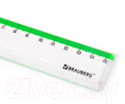 Линейка Brauberg Fresh Zone / 210748