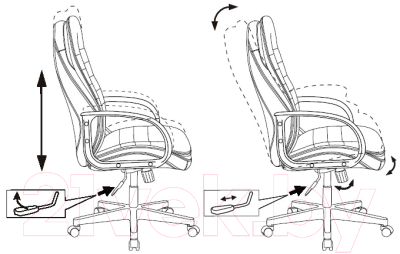 Кресло офисное Бюрократ T-9950PL