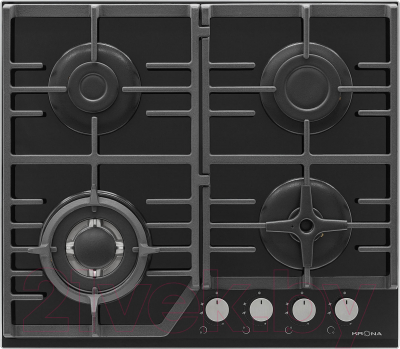 Газовая варочная панель Krona Corniola 60 BL / КА-00001440 - фото