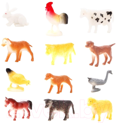 Набор фигурок игровых Наша игрушка Домашние животные / 2C251 - фото
