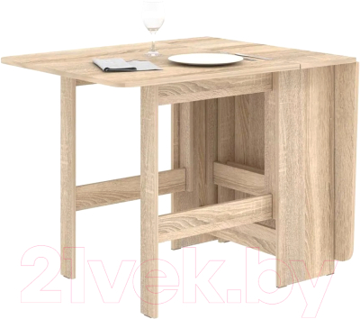 Стол-книга Атлант-Мебель Дуб сонома - фото