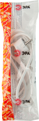 Шнур сетевой ЭРА U-3x1.5-2m-W / Б0048706