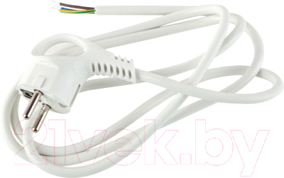 Шнур сетевой ЭРА U-3x1.5-3m-W / Б0048708 - фото