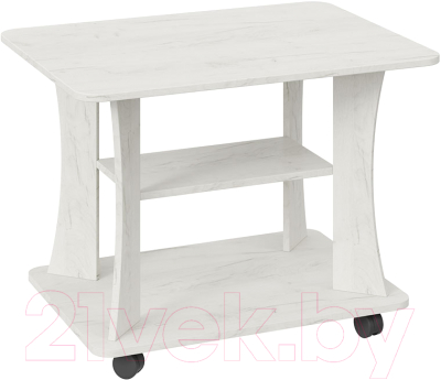 Журнальный столик ТриЯ Тип 8 (дуб крафт белый) - фото