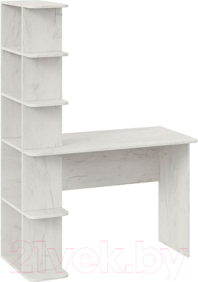 Письменный стол ТриЯ Тип 4 (дуб крафт белый) - фото
