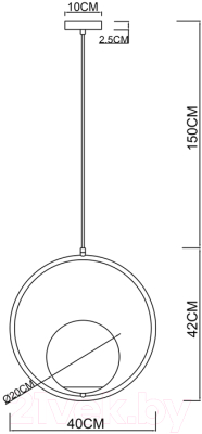 Потолочный светильник Arte Lamp Matisse A7742SP-1AB