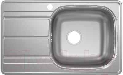 Мойка кухонная Ukinox Спектр SPM788.480 GT6K 1R - фото