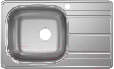 Мойка кухонная Ukinox Спектр SPM788.480 GT6K 2L - фото