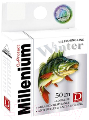 Леска монофильная Dragon Millennium Winter 0.25мм 50м / 33-15-125 - фото