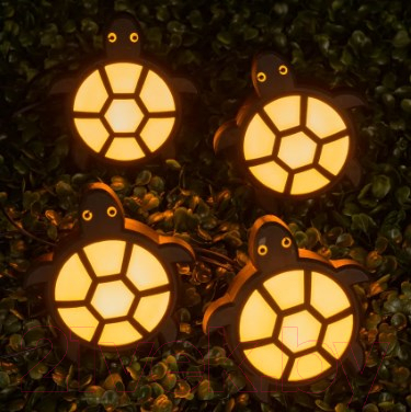 Садовая гирлянда ArtStyle Черепашки / CL-SS44B - фото