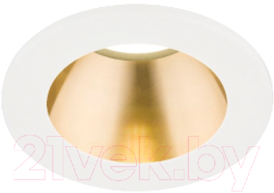 Точечный светильник Elektrostandard 7W 4200K WH/SB 25023/LED (белый/бронза) - фото