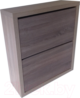 Тумба для обуви Элана 2.70 (дуб сонома/дуб трюфель) - фото