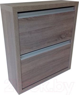 Тумба для обуви Элана Люкс 2.70 (дуб трюфель/дуб трюфель) - фото