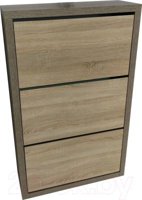 Тумба для обуви Элана 3.70 (дуб трюфель/дуб сонома) - фото