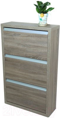 Тумба для обуви Элана Люкс 3.70 (дуб трюфель/дуб трюфель)