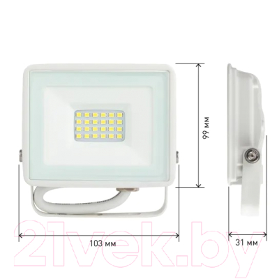 Прожектор ЭРА LPR-023-W-65K-030 / Б0054641