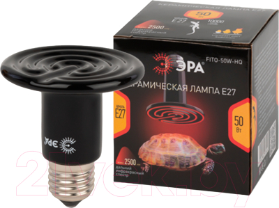 Лампа для террариума ЭРА FITO-50W-НQ / Б0052714 Лампа для террариума ЭРА FITO-50W-НQ / Б0052714