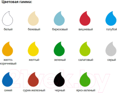 Краска Krafor МА-15 Масляная