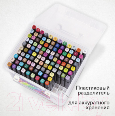 Набор маркеров Brauberg Art Debut Black / 152134