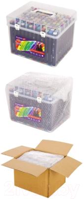 Набор маркеров Brauberg Art Debut Black / 152134