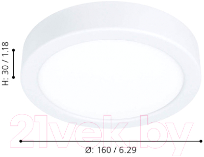 Точечный светильник Eglo Fueva 5 99225