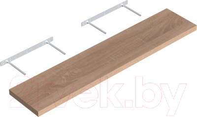 Полка Domax FS 118/24 DB / 65147 (беленый бук) - фото