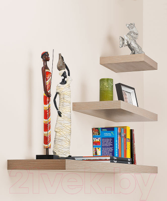 Полка Domax FS 118/24 DB / 65147 (беленый бук)