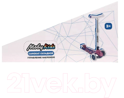 Самокат городской Moby Kids Dragon / 641444