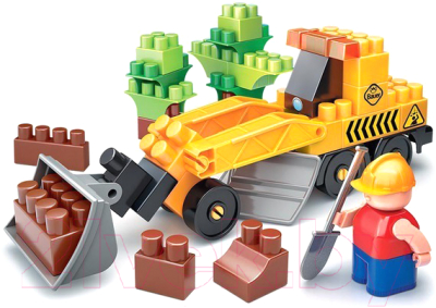 Конструктор Bauer Стройка / 658 (49эл) - фото