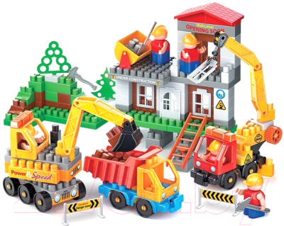 Конструктор Bauer Стройка / 662 (192эл) - фото