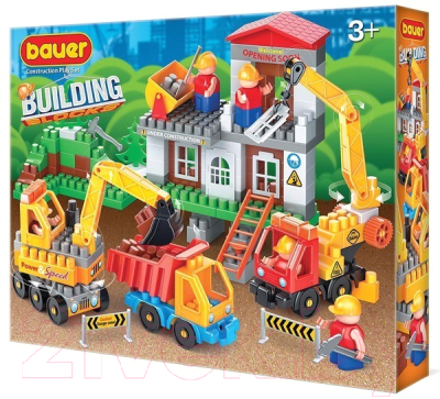 Конструктор Bauer Стройка / 662 (192эл)