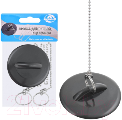 Пробка для ванны Мультидом МГ34-3