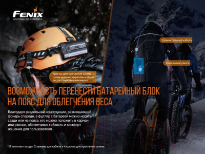 Фонарь Fenix Light HP30R V2.0/ HP30RV20