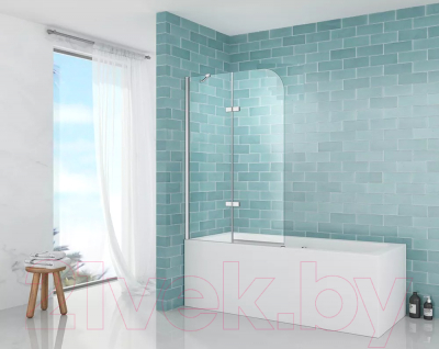 Стеклянная шторка для ванны Abber Ewiges Wasser AG51120