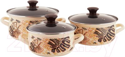 Набор кастрюль КМЗ Техас 1 Экстра - фото