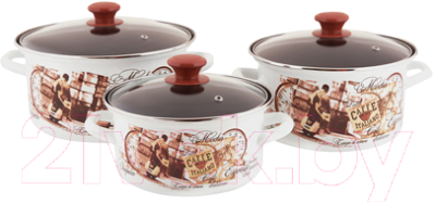 Набор кастрюль КМЗ Эспрессо 1 Экстра - фото