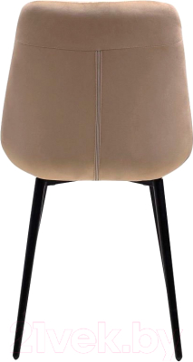 Стул Алвест AV 435 (капучино бархат H-65/черный)