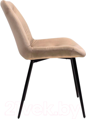 Стул Алвест AV 435 (капучино бархат H-65/черный)