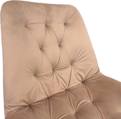 Стул Алвест AV 435 (капучино бархат H-65/черный)